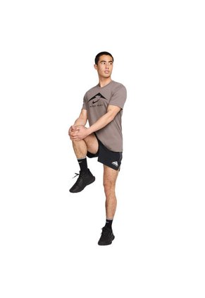 Camiseta Nike Dri Fit Tee Trail Hombre-Café