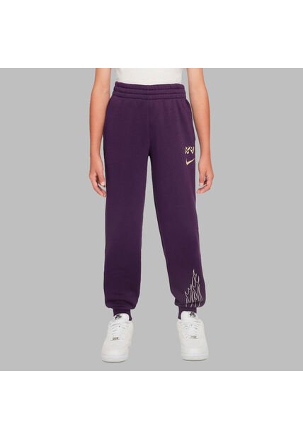 Pantalón Nike Kids Kylian Mbappé Club Fleece - Morado