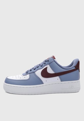Tenis Lifestyle NIKE Air Force 1 Low Premium iD Azul Nike