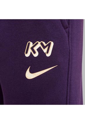 Pantalón Nike Kids Kylian Mbappé Club Fleece - Morado