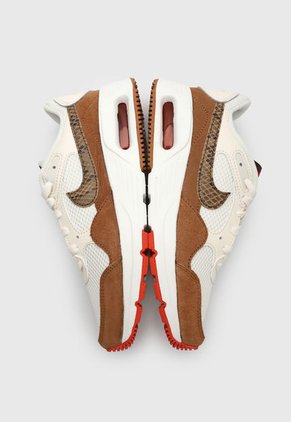 Tenis Lifestyle Marfil-Café-Animal Print Nike Air Max SC SE