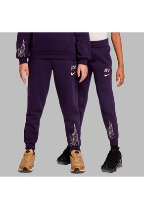 Pantalón Nike Kids Kylian Mbappé Club Fleece - Morado