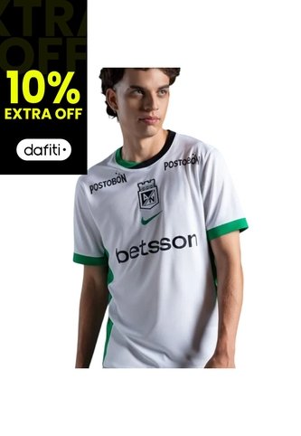 Camiseta Nike Atletico Nacional STAD AW 2026 Hombre-Blanco Nike