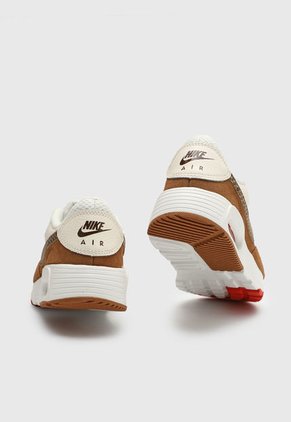 Tenis Lifestyle Marfil-Café-Animal Print Nike Air Max SC SE