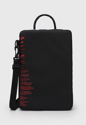 Maletín Negro-Rojo Nike Shoe Box Bag