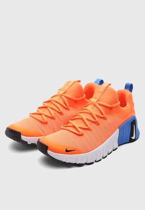 Tenis NIKE Free Metcon 6 Naranja Neón