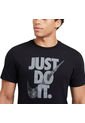 Camiseta Nike Tee Short Sleeve Camo Just Do It-Negro de Nike