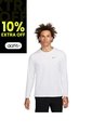 Camiseta Manga Larga Nike Df Uv Miler Top Ls Hombre-Blanco de Nike