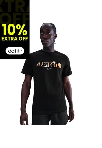 Camiseta Nike M Tee Jdi Hombre-Negro Nike