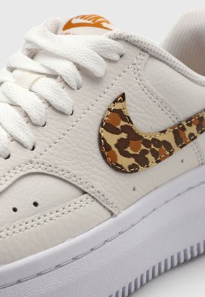 Tenis Lifestyle Blanco-Dorado Nike Court Vision Alta LTR