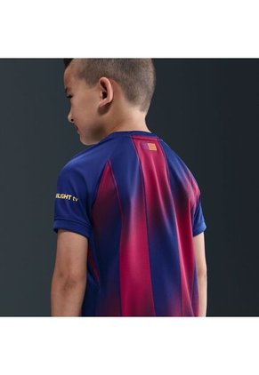 Nike Kids FC Barcelona 25/26 Stadium Home - Azul - Rojo