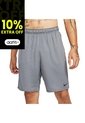 Pantaloneta Nike Dri Fit Totalyty Knit 9”-Gris de Nike