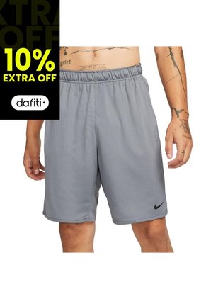 Pantaloneta Nike Dri Fit Totalyty Knit 9”-Gris