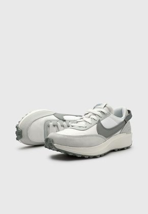 Tenis Lifestyle Blanco-Gris Nike Waffle Debut