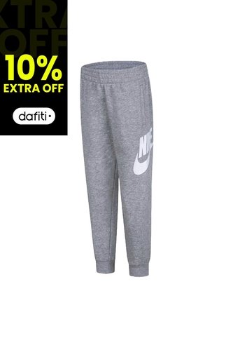 Pantalon Nike Jogger Club Ft Hbr Niños-Gris Nike
