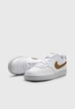 Tenis Lifestyle Blanco-Negro-Celeste Nike Court Vision Low NN de Nike