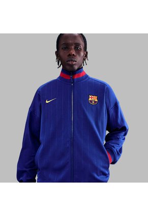 Chaqueta Nike Hombre Barcelona Academy Pro Home - Azul-Rojo