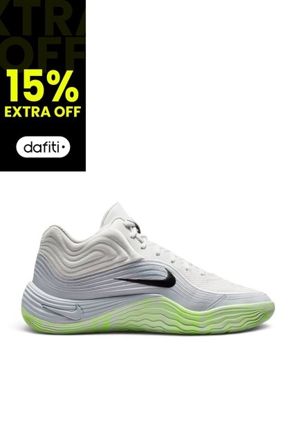 Tenis Nike Precision 8 Mid Hombre-Blanco/Gris
