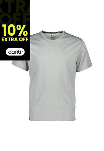 Camiseta Nike Dri-Fit Miler Ss-Gris Nike