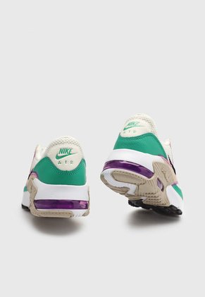 Tenis Lifestyle Blanco-Verde-Violeta Nike Air Max Excee