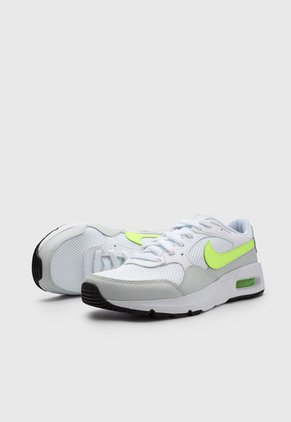 Tenis Lifestyle Blanco-Gris-Verde Lima Nike Air Max SC