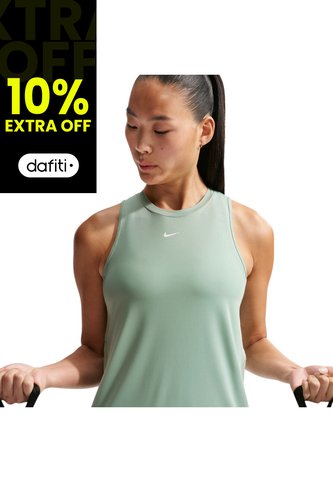 Camiseta Sin Mangas Nike One Classic Df Tank Mujer-Verde Nike