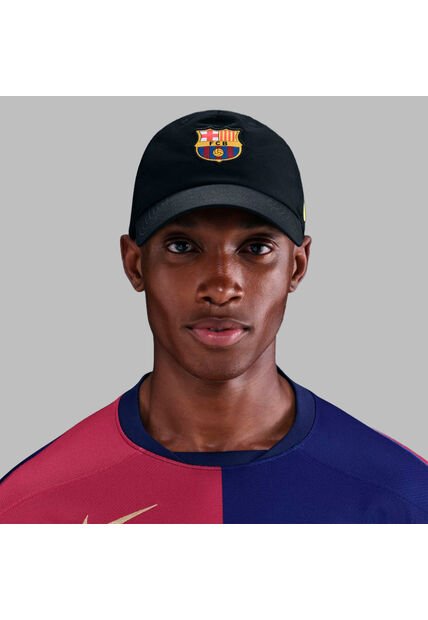Gorra Nike Hombre FC Barcelona Negro