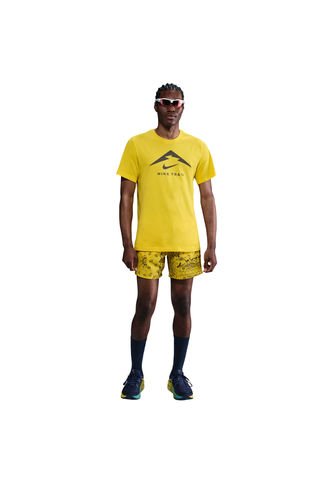 Camiseta Nike Dri Fit Tee Trail Hombre-Amarillo Nike