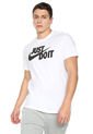 Camiseta Blanco Nike Just Do It Swoosh de Nike