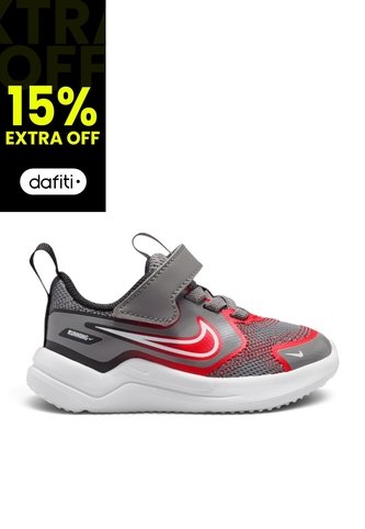 Tenis Nike Cosmic Runner Td Niño-Gris/Rojo Nike