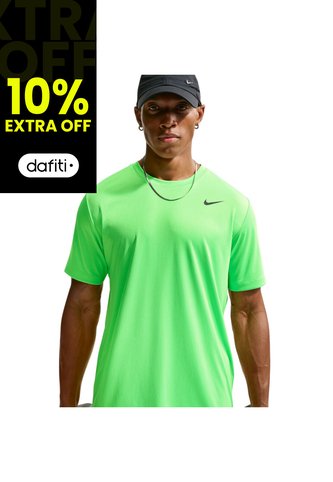 Camiseta Nike M Df Tee Std Flex Hombre-Verde Nike