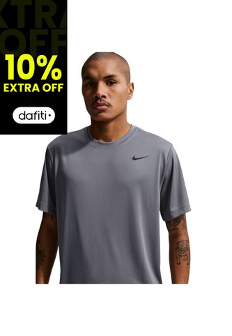 Camiseta Nike M Df Tee Std Flex Hombre-Gris Nike