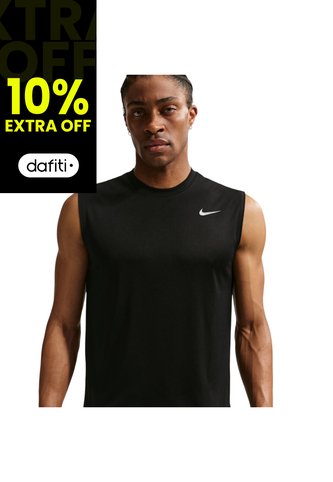 Camiseta Sin Mangas Nike M Df Tee Std Flex Hombre-Negro Nike