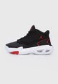 Tenis Basketball Negro-Blanco-Rojo Nike Jordan Max Aura 4 de Nike