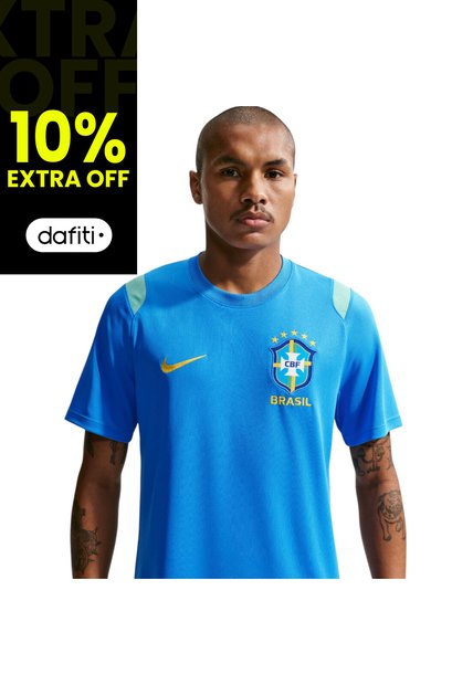 Camiseta Nike Cbf M Df Acdpr Ss Top K Hombre-Azul