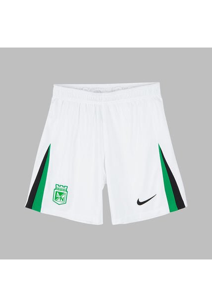 Pantaloneta Nike Hombre Atletico Nacional 26 - Blanca