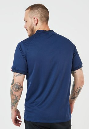 Camiseta Azul-Dorado Nike Francia