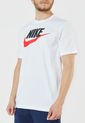 Camiseta Blanco-Rojo-Negro Nike de Nike