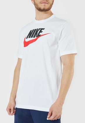 Camiseta Blanco-Rojo-Negro Nike