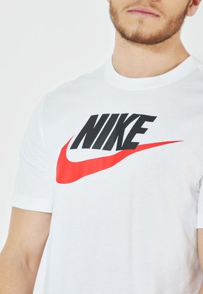 Camiseta Blanco-Rojo-Negro Nike