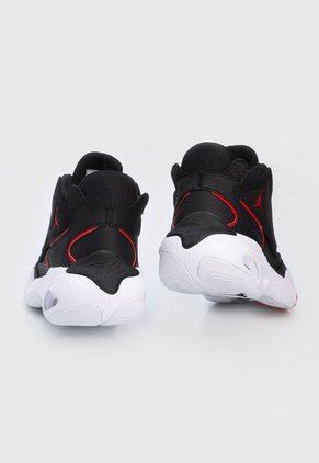 Tenis Basketball Negro-Blanco-Rojo Nike Jordan Max Aura 4