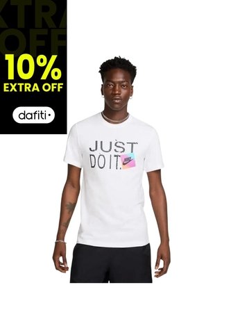 Camiseta Nike M Nsw Tee 6Mo Jdi Sp25 Hombre-Blanco Nike