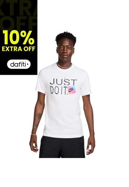 Camiseta Nike M Nsw Tee 6Mo Jdi Sp25 Hombre-Blanco