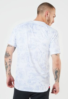 Camiseta Blanco-Azul Nike Francia
