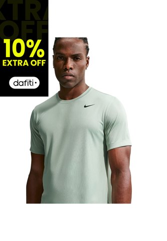 Camiseta Nike M Df Tee Std Flex Hombre-Verde Nike