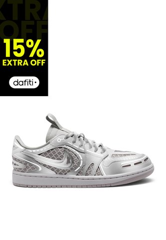 Tenis Nike Air Jordan 1 Low Method Mujer-Plateado Nike