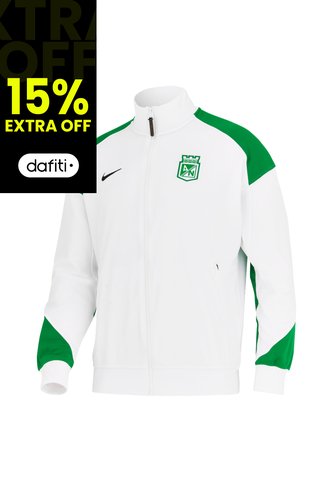 CHAQUETA NIKE HOMBRE ATLÉTICO NACIONAL 2026 HV3701-100 Talla S Nike