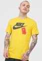 Camiseta Amarillo-Negro-Rojo Nike Sportswear de Nike