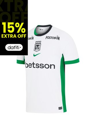 CAMISETA NIKE HOMBRE ATLÉTICO NACIONAL VISITANTE 2026 HV2921-100 Talla S Nike
