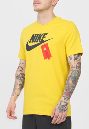 Camiseta Amarillo-Negro-Rojo Nike Sportswear